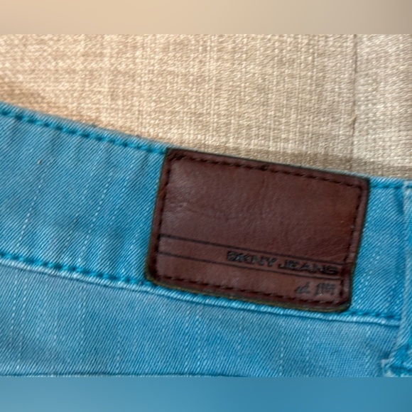DKNY Soho Skinny Jeans - Size 10, Bright Blue-EUC - Picture 4 of 10
